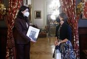 L’Ambassadrice de Monaco en Espagne rencontre la Présidente du Sénat 2